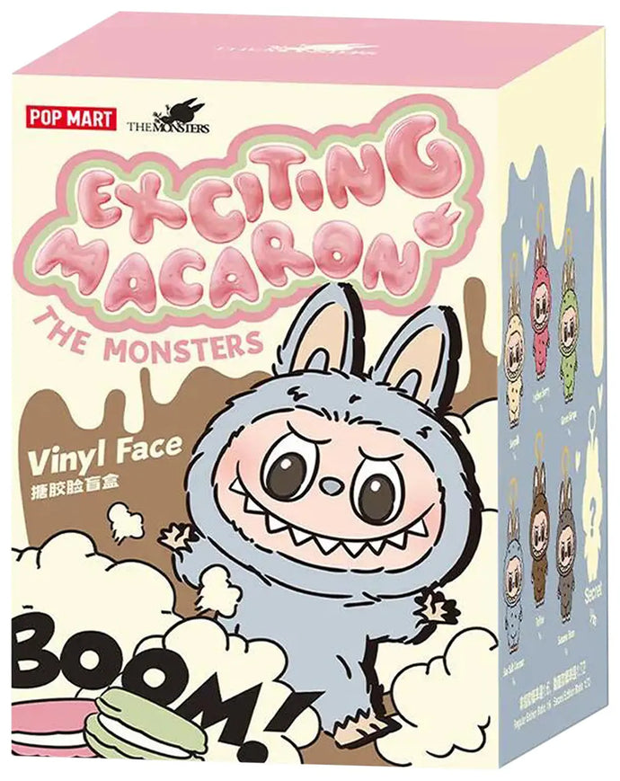 OFFICIAL POP MART Exciting Macaron Labubu (V1) Blind Box