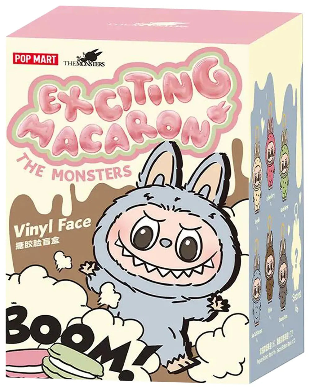 OFFICIAL POP MART Exciting Macaron Labubu (V1) Blind Box